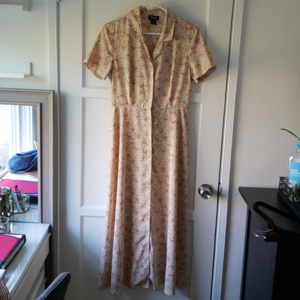Floral maxi dress